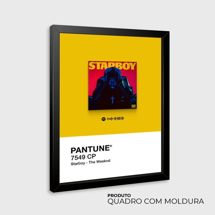 Quadro Moldura Spotify Paramore Brand New Eyes